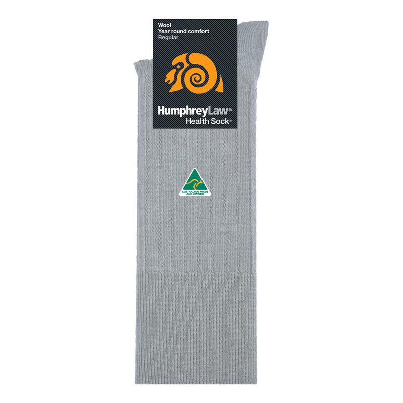 Humphrey Law Pure Wool No Tight Elastic Health Socks image number 2